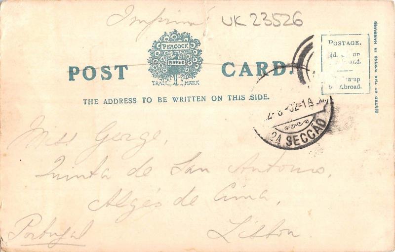 uk23526 warwick castle real photo uk