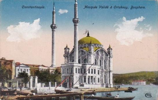 Turkey Constantinople Mosquee Valide a Ortakevy Bosphore