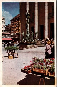 Sweden Stockholm The Orpheus Group Vintage Postcard 09.64