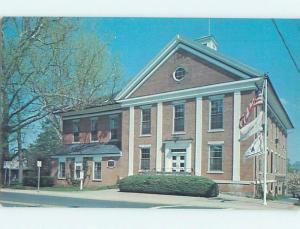 Unused Pre-1980 CITY HALL SCENE Cheshire Connecticut CT hs5737