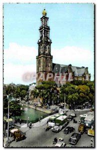 Postcard Old Amsterdam Westertoren Western Tower West Tower