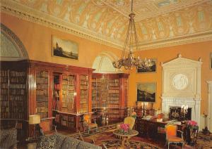 BR89558 the library harewood house yorkshire  uk