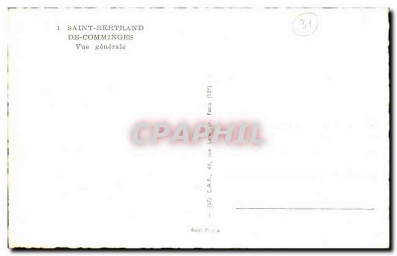 Postcard Modern Saint-Bertrand-de-Comminges Vue Generale