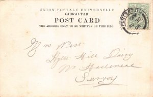 A755 Gibraltar 1905 General Eliott's Monument vintage postcard