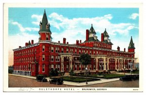 VTG Oglethorpe Hotel, Brunswick, GA Postcard