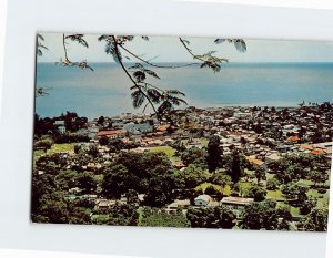 Postcard View of Roseau, as seen from Morne Bruce, Roseau, Dominica