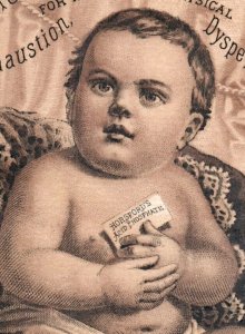 1880s Horsford's Acid Phosphate George M. Carslake Bordentown, NJ F129