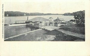 Massachusetts Lake Quinsigamond Lincoln Park Koehler Postcard 22-1690