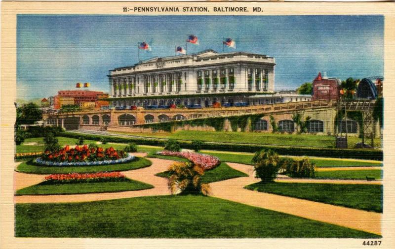 MD - Baltimore. Pennsylvania Station (Railroad)