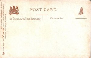 Old Gateway, Lincolns Inn Old London Gateways Tuck 6260 Vintage Postcard G54