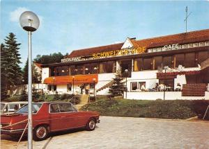 BG22113 hotel schweizerhof restaurant detmold car voiture  germany CPSM 14.5x9cm