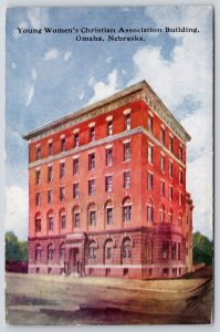 1909 Young Women's Christian Association Building Omaha Nebraska Posted Postcard