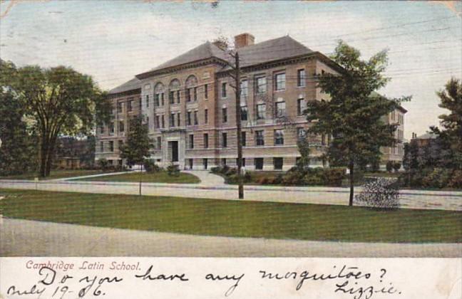 Massachusetts Cambridge Latin School 1906