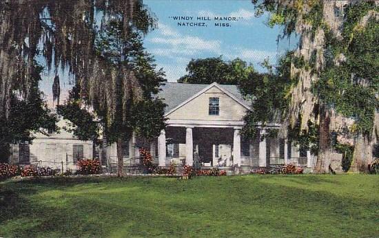 Mississippi Natchez Windy Hill Manor