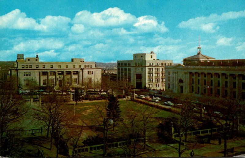 Delaware Wilmington Rodney Square Showing Post Office and Public Building