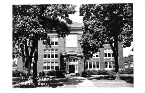 Girard Kansas High School Real Photo Antique Postcard K55338