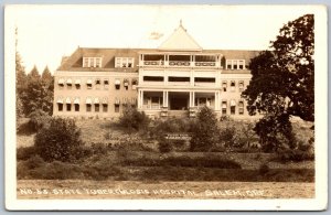 Postcard RPPC c1930s Salem Oregon State Tuberculosis Hospital Closed in 1969