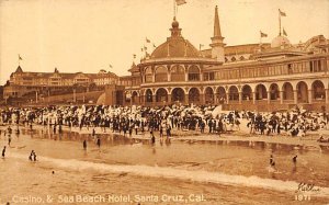 Casino & Sea Beach Hotel Santa Cruz CA