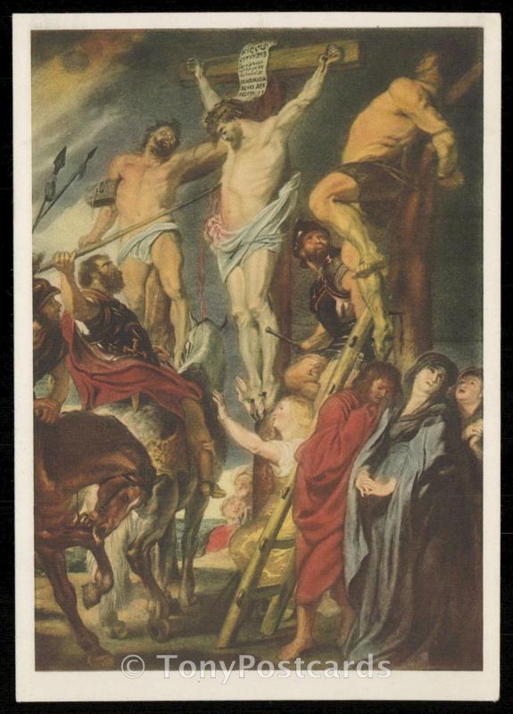 Cristo in crose (il colpe di lancia) - P.P Rubens