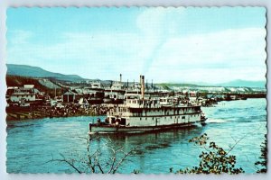 Whitehorse Yukon Canada Postcard On The Last Voyage Down Yukon River 1967 Posted