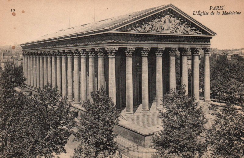 L'Eglise de la Madeleine,Parism,France BIN