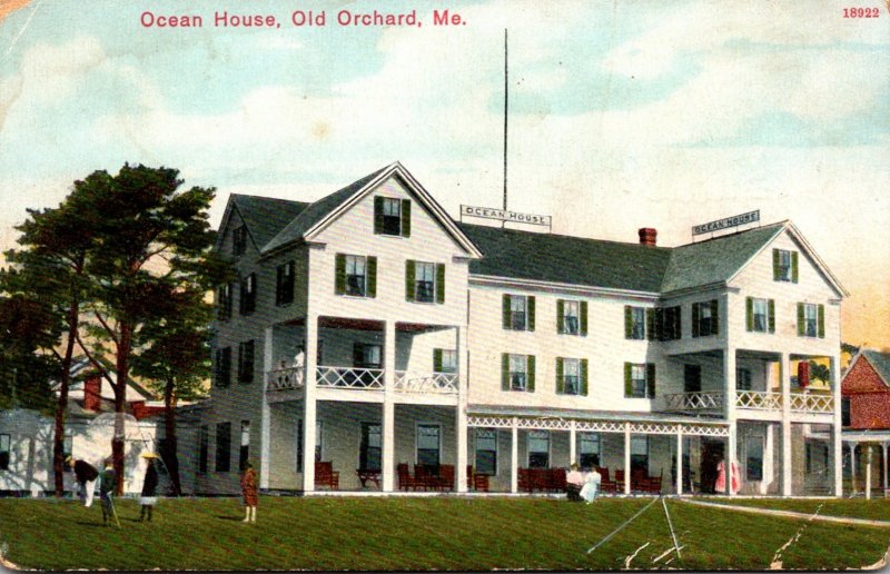 Maine Old Orchard Ocean House 1911