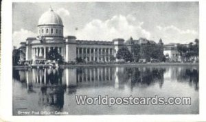General Post Office Calcutta India Postcard