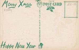 Christmas Seasons Greetings 1950 - Bob Hendricks Postcard Dealer