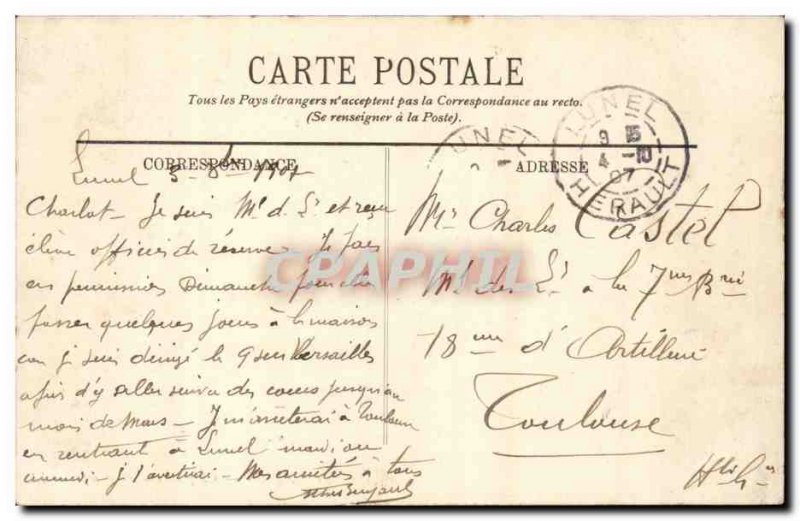 Arles - Alyscamps Chapel - Old Postcard