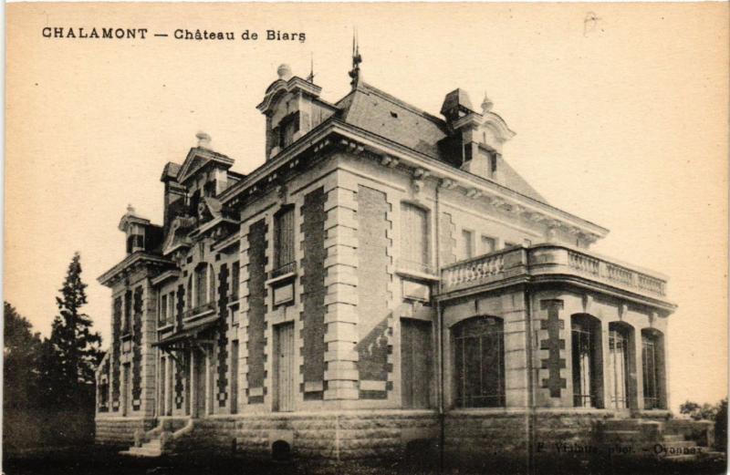 CPA CHALAMONT Chateau de Biars (486182)