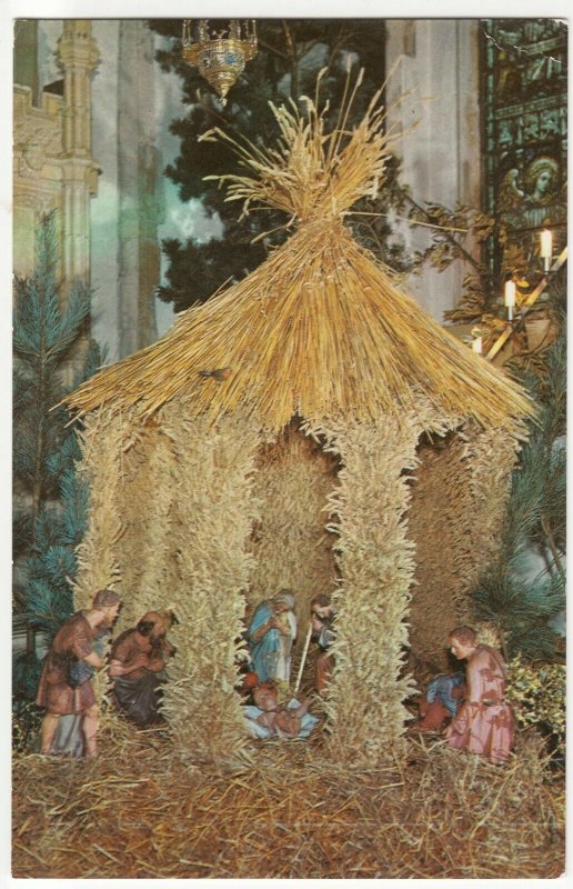 Essex; Crib At Xmas, St Mary's Church, Dedham PPC By Jarrold, Unused, c 1970's 