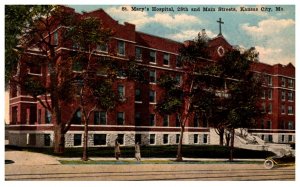 Missouri Kansas City  St Mary's Hospital 28th and Main streets