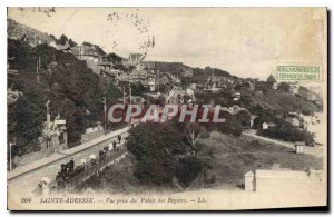Old Postcard Sainte Adresse View from the Palace of Regates
