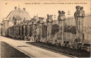 CPA Melun Chateau de Vaux le Vicomte la Grille et entree (1269865)