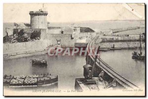 Old Postcard Saint Jean de Luz Fort Socoa