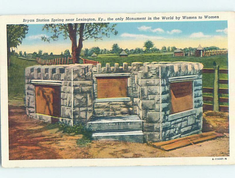 Linen MONUMENT SCENE Lexington Kentucky KY AE7639