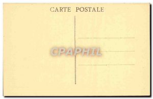 Old Postcard Vezelay La Terrasse Du Chateau And Walk