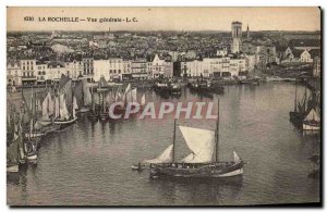 La Rochelle Old Postcard General view
