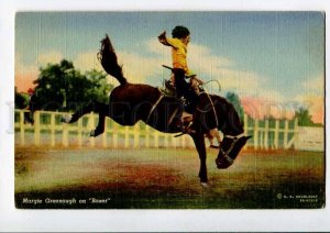 3078992 US Bluffs Iowa RODEO Marqie Greenough on Boxer Vintage