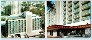 CONDADO, Santurce Puerto Rico ~ Howard Johnson NABORI LODGE c1970s Long Postcard