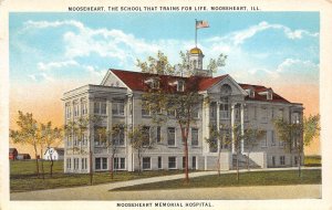 J43/ Mooseheart Illinois Postcard c30 School Trains For Life Hospital 268