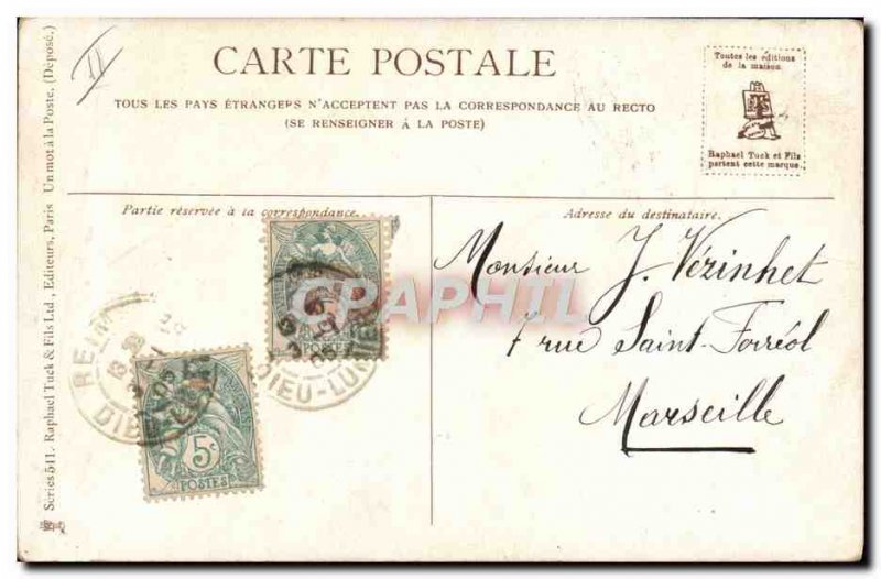 Old Postcard Humor Happy new year