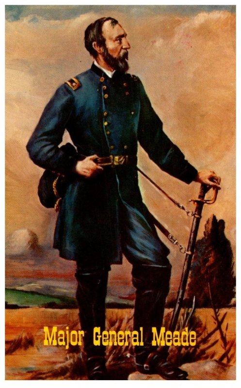 Pennsylvania Major General George Gordon Meade ,Battle Gettysburg