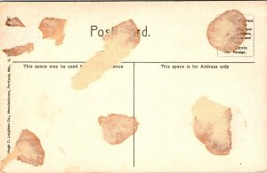 Vintage Massachusetts Postcard -Marblehead - Castle Rock