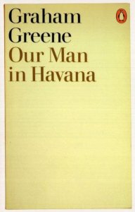 Graham Greene Our Man In Havana 1975 Book Postcard