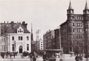 Washington D C Looking East Down C Street Circa 1890