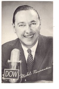 Dow Brewery Advertising, Michel Normandin French Sportscaster, Quebec, Canada