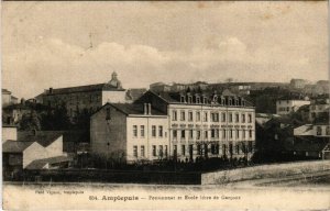 CPA Amplepuis - Pensionnat et Ecole Libre de Garcons (1036446)