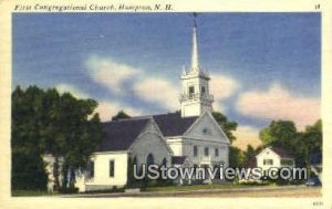 First Congregational Church in Hampton, New Hampshire