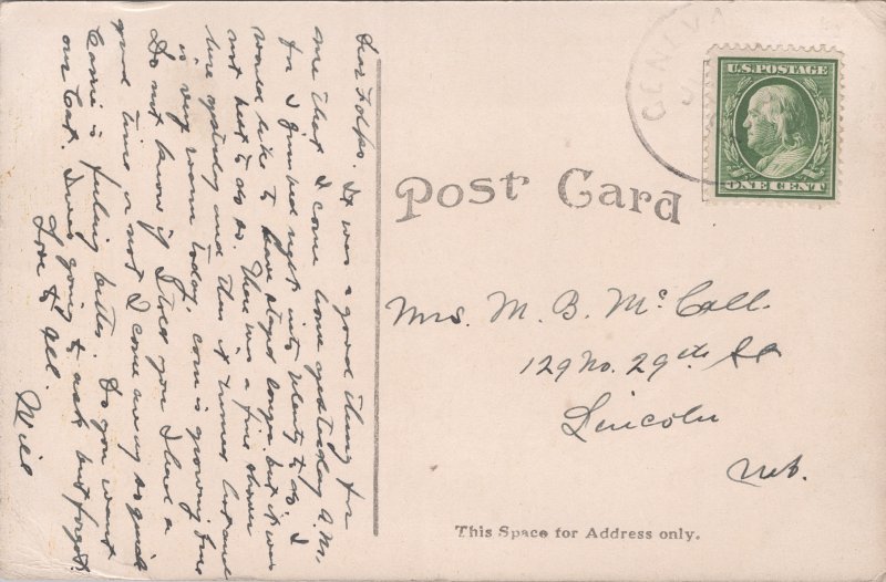 Geneva, Nebraska-Man loading giant Giant Pumpkins into wagon-1916